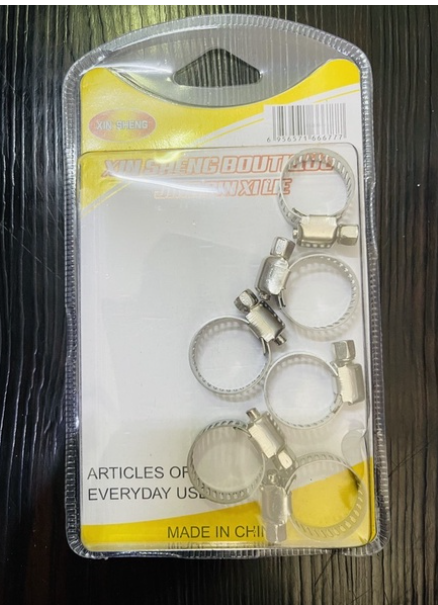 MW223-เข็มขัดรัดท่อ แบบเหล็ก แพค 6 ตัว ราคา ต่อแพค