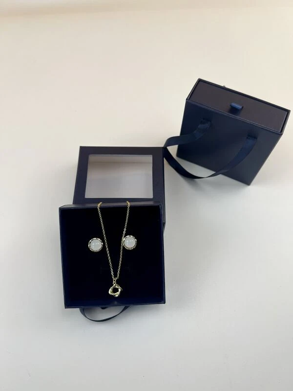 กล่องเก็บเครื่องประดับ โปร่งใส 1 ชิ้น i-63