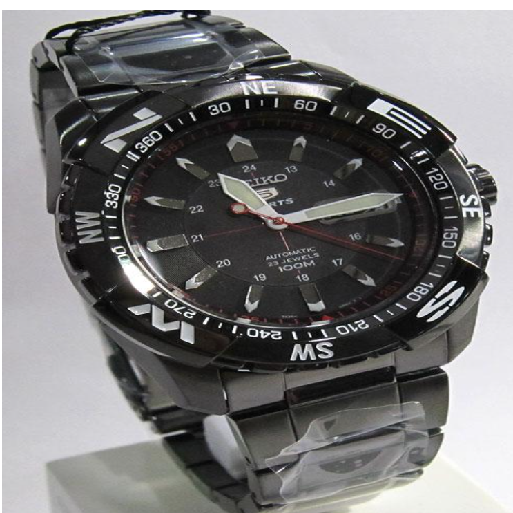 H92-seiko 5 sport รุ่นใหม่ล่าสุด เครื่อง 7s36 ขอบหมุนได้