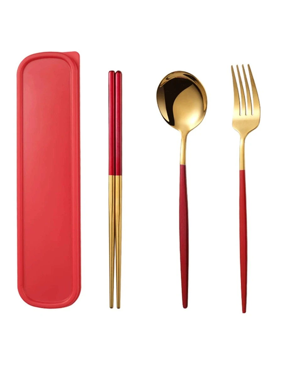 ชุดทานอาหาร สแตนเลส 1 เซต hh-11