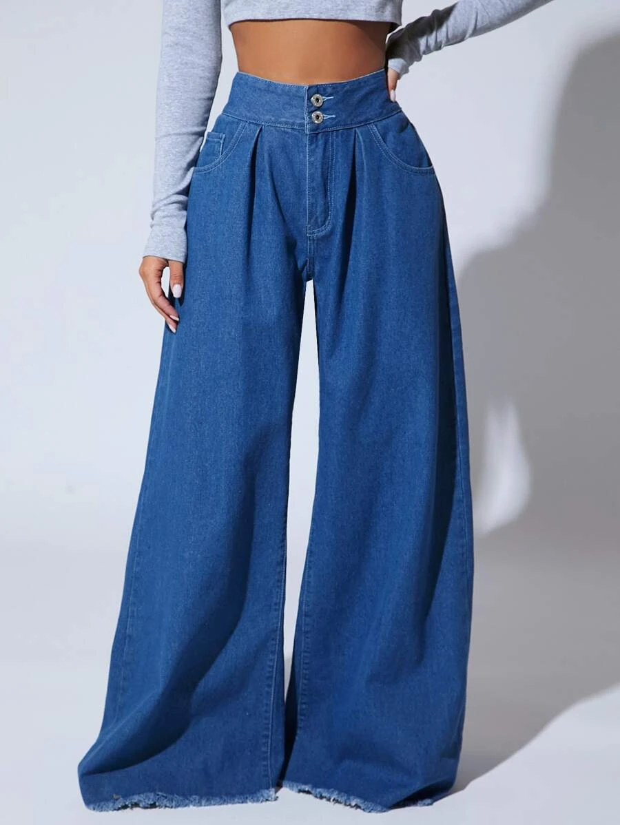 กางเกงยีนส์ ชายรุ่ย ขากว้าง ee-73