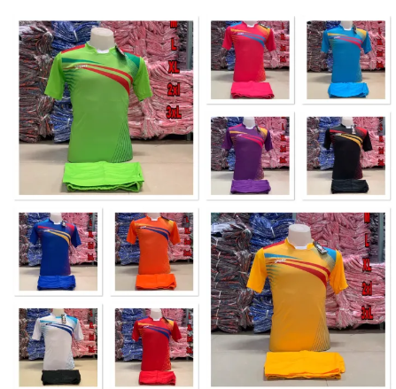 VIC77-พร้อมส่ง ชุดกีฬาผู้ใหญ่ใส่ได้ทั้งชาย-หญิงsport ชุดกีฬาออกกำลังกาย ชุดเสื้อพร้อมกางเกง ซับเหงื่อได้ดี