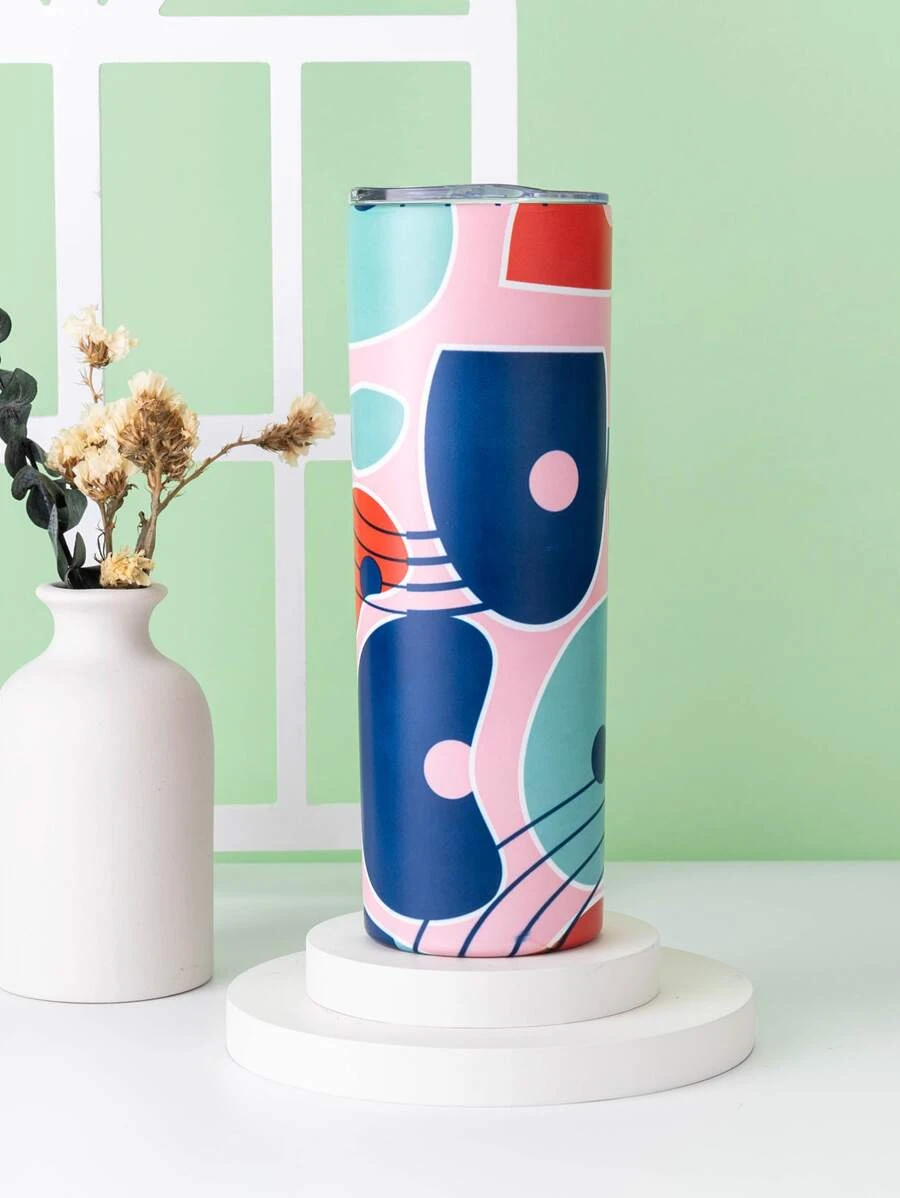 ทัมเบลอร์ สแตนเลส พิมพ์ กราฟฟิตี้ 1 ชิ้น pp-54