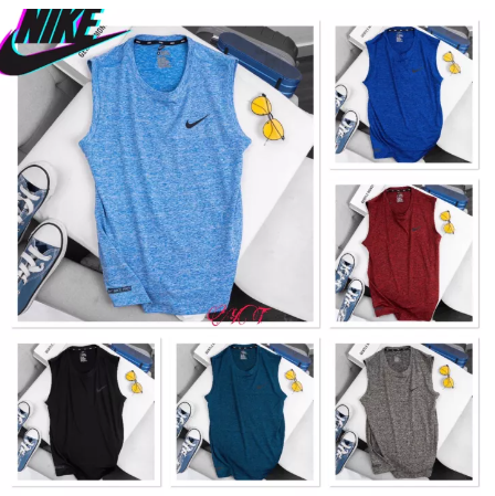 FJ30-NIเสื้อแขนกุด ผ้ายืดN เสื้อแขนกุดผ้ายืด เสื้อแขนกุดชาย เสื้อแขนกุดหญิง เสื้อกีฬากลางแจ้ง แฟชั่นเสื้อแขนกุดผ้ายืด