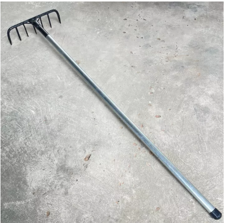 D03-พร้อมส่ง คราดเหล็ก มือเสือเหล็ก คราดพร้อมด้าม มือเสือด้ามเหล็ก คราดคราดมือเสือ (VDBIINBVVYDYF58706860760)