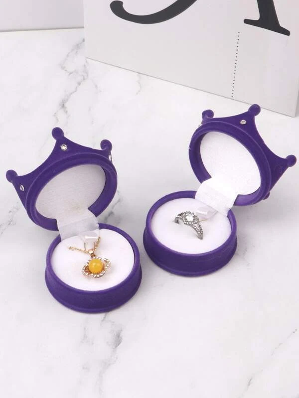 กล่องใส่แหวน การออกแบบ มงกุฎ 1 ชิ้น  i-78