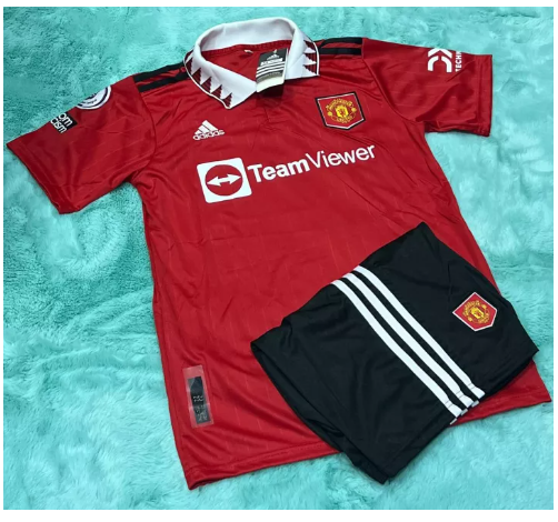 Z29-เสื้อกีฬา แมนยู Manu ชุดฟุตบอล ชุดผู้ใหญ่ (ได้ทั้งชุด เสื้อพร้อมกางเกง)ราคาถูก รุ่นใหม่2022/2023