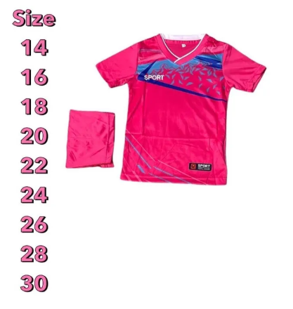 BIG100-ชุดกีฬาเด็ก ชุดฟุตบอลเด็ก ชุดออกกำลังกายเด็ก ชุดกีฬาเด็กผู้ชาย ชุดกีฬาเด็กผู้หญิง ชุดกีฬาเสื้อ กางเกง