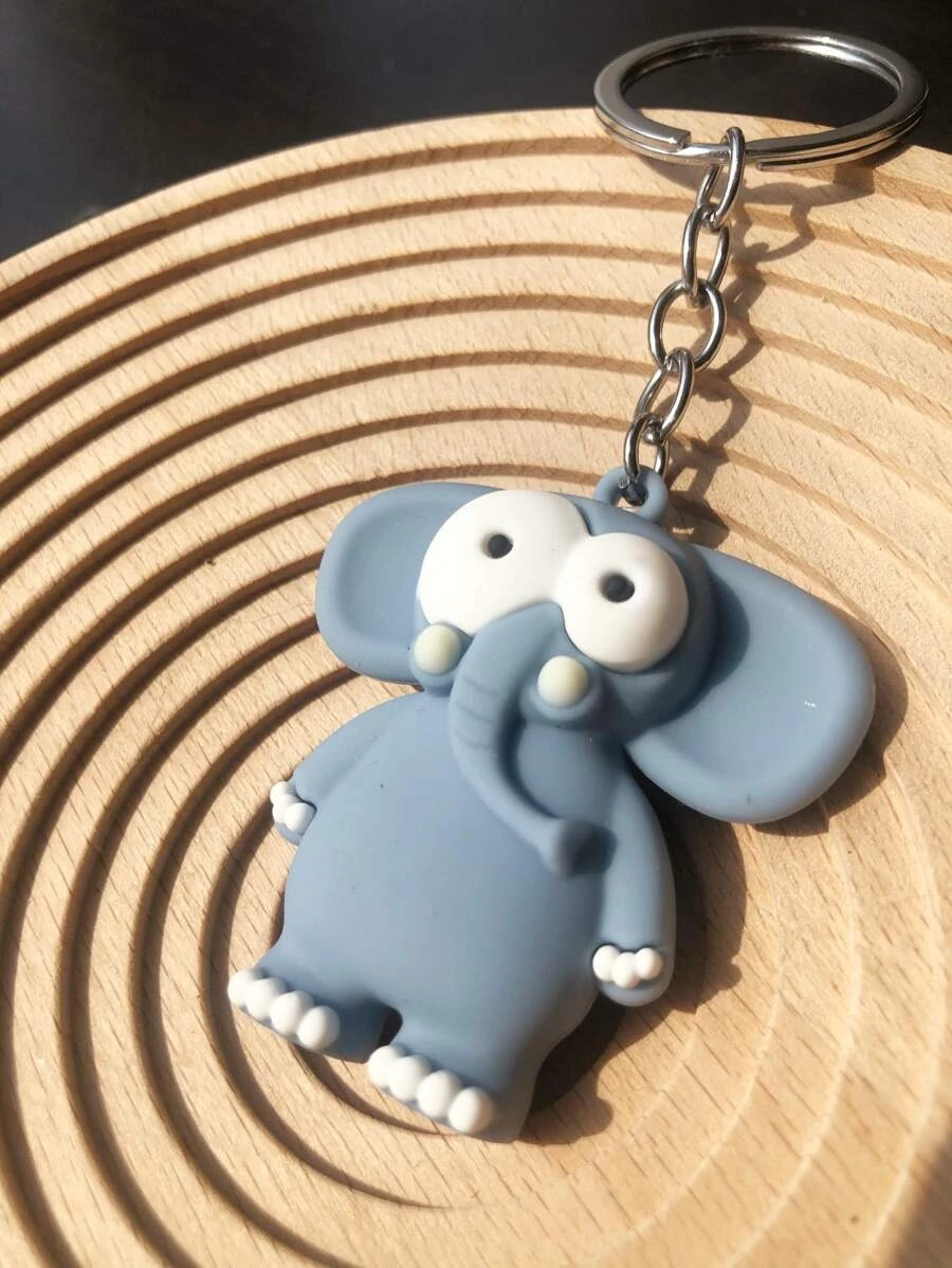 พวงกุญแจ จี้ ช้าง  k-020