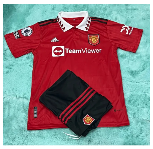 Z52-ชุดบอล ทีมแมนยู มีเบอร์กับชื่อ ของหนักเตะ ปี2022/23 แขนสั้น เสื้อพร้อมกางเกง มีครบไซส์ ใหม่ล่าสุด