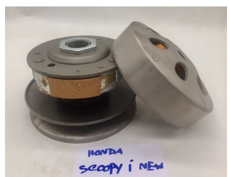 FU44-ชุดล้อขับสายพานหลัง มู่เล่ย์หลังทั้งชุด HONDA SCOOPY I NEW อะไหล่มอร์เตอร์ไซค์
