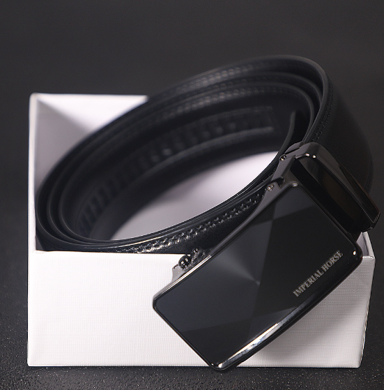 TOP93-Imperial Horse เข็มขัดหนังแท้ พร้อมกล่องของขวัญ สําหรับผู้ชาย 921-922