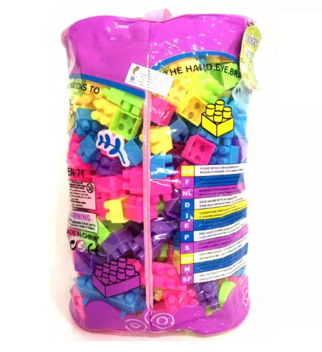 JIN100-บล็อกตัวต่อ ชิ้นใหญ่ จำนวน500ชิ้น ช่วยเสริมพัฒนาการ สร้างความคิด ของเล่นเด็ก Toys สร้างเสริมพัฒนาการเด็ก ของเล่นสำหรับเด็ก kidtoy