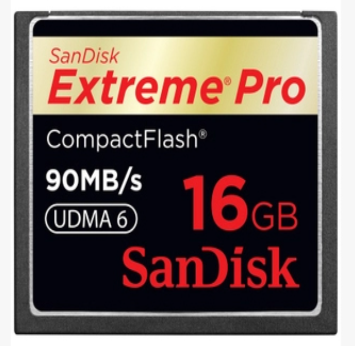 B54-SanDisk Extreme pro 16GB. Compack Flash Memory