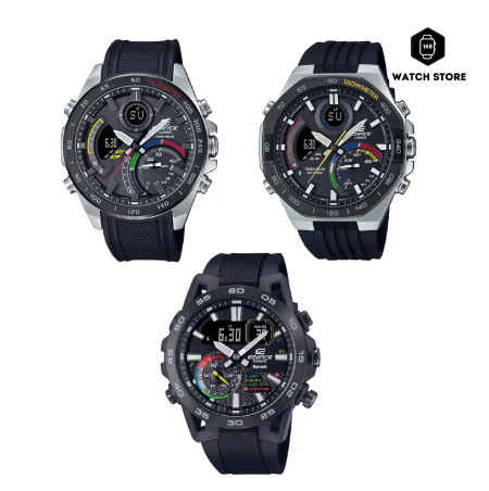 WAT39-นาฬิกา EDIFICE รุ่น ECB-950MP-1A, ECB-40MP-1A, ECB-900MP-1A RACING MULTICOLOR SERIES ของแท้ ประกันศูนย์ 1 ปี