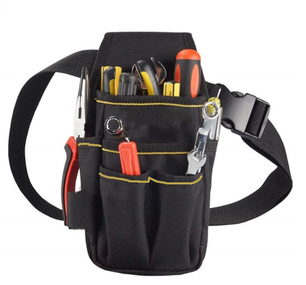 TH180-กระเป๋าเข็มขัดเครื่องมือฮาร์ดแวร์ ชุดเครื่องมือ ชุดซ่อมช่างไฟฟ้า