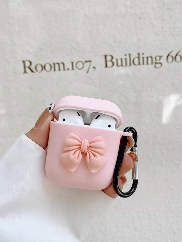 เคส เหมาะกับ Airpods ตกแต่ง โบว์ e-32