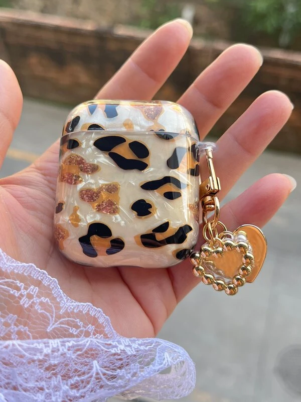 เคส ลายเสือดาว ใช้ร่วมกับ Airpods e-88