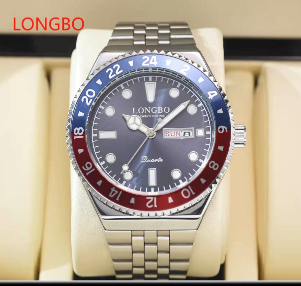 EW96-LONGBO 80798 นาฬิกาข้อมือควอตซ์ แฟชั่นสำหรับผู้ชาย