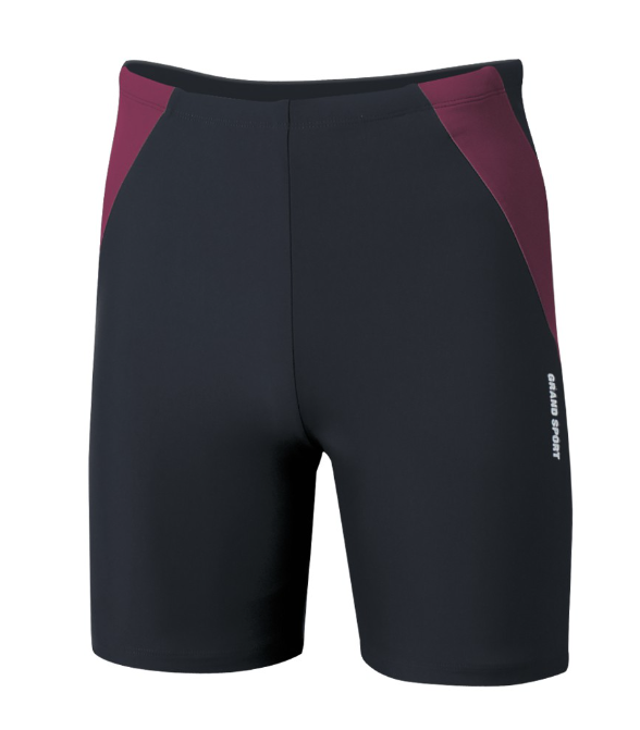 ก64#Grand Sport กางเกงว่ายน้ำชายขาสามส่วน สีล้วน รหัสสินค้า : 342218