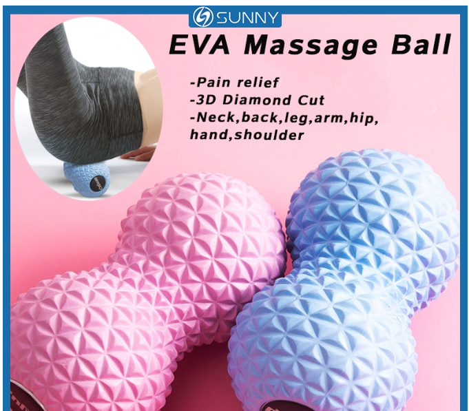 ฟ-065 Sunnyfit ลูกบอลนวดกดจุด วัสดุ EVA คุณภาพสูง บรรเทาอาการปวดกล้ามเนื้อ พิลาทิส โยคะ
