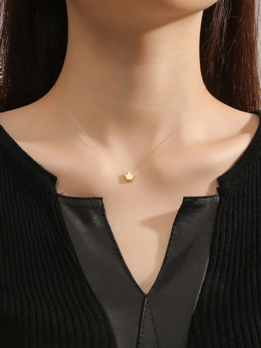 สร้อยคอ ลายมงกุฎ kk-10