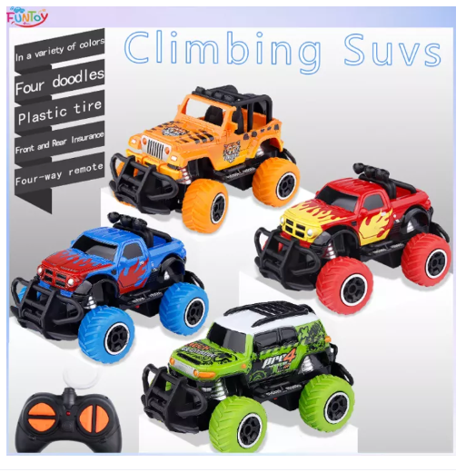 TOY44-รีโมทคอนโทรลไร้สายรถออฟโรดรุ่นรถบรรทุกของเล่นสำหรับเด็ก