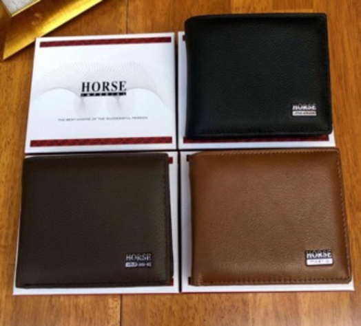 TOP12-ส่งเร็ว...โปรนาทีทอง กระเป๋าสตางค์หนังแท้ผู้ชาย100% ทรงสวย ทันสมัย ยี่ห้อHorse Impirial