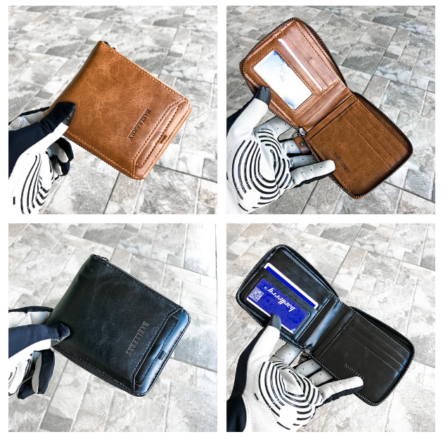 RAY07-ของแท้100%??Baellerry Men Wallet Dewell Collection ของแท้ P2-24 B PP