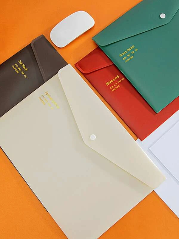 กระเป๋าแฟ้ม สีสุ่ม 1 ชิ้น f-26