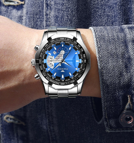 EW93-พร้อมส่ง fngeen s 001 FN11 นาฬิกาข้อมือควอทซ์แฟชั่นผู้ชาย นาฬิกาข้อมือ ของแท้ ส่งไว มีเก๋บปลายทาง นาฬิืกาข้อมือ