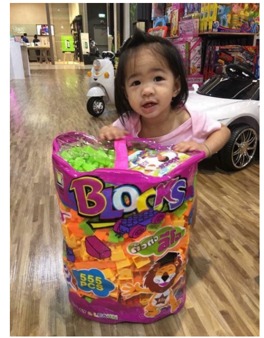 MM41-ตัวต่อบล็อคถุงใหญ่เบิ้ม 555ชิ้น???ถุงใหญ่มากและตัวต่อบล็อค ขนาดใหญ่