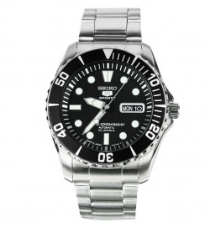 S37-Seiko 5 Sports Automatic Mens Diving Watch SNZF17K1