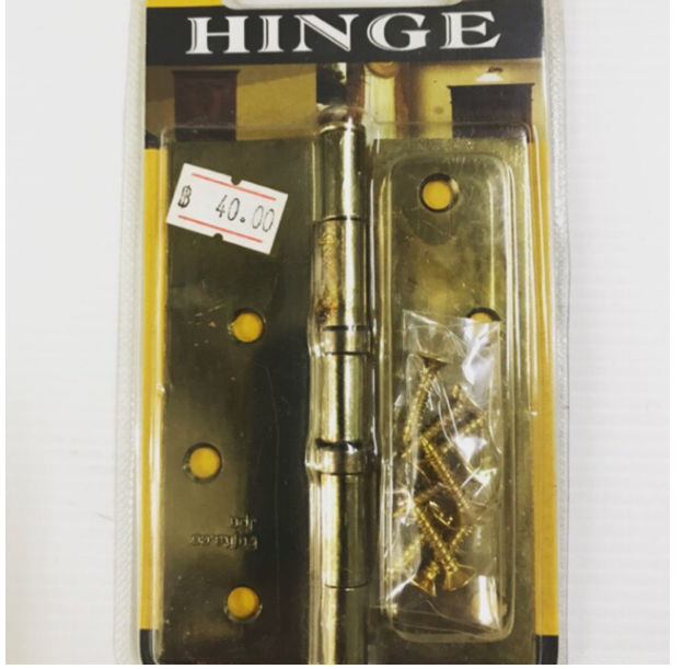 MW179-บานพับประตู 4” บานพับหน้าต่าง 4”