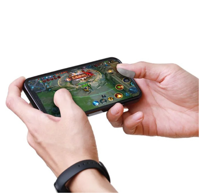 ROM21-WIN 10 Pieces Mobile Game Finger Stickers Full Touch Screen Finger Sticker Sweat-Proof & Breathable Screen Contact Stickers