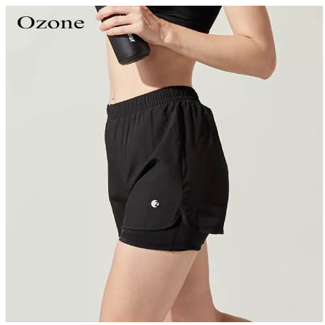 SF63-OZONE SHORT PANT เซ็ทสุดคุ้ม ชุดออกกำลังกาย กางเกงขาสั้น เซ็ท 3 ตัว สีดำ รุ่น WP2001 เสื้อกีฬาหญิง