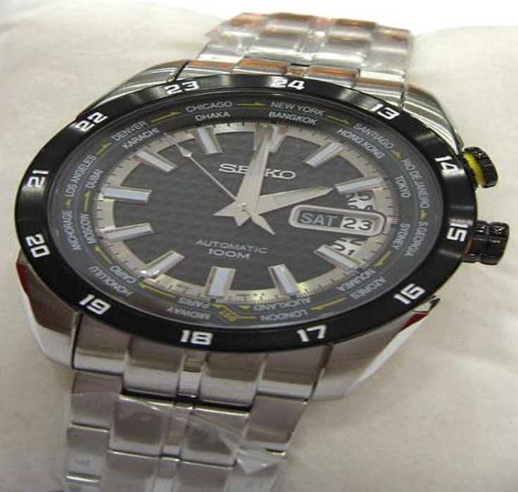 S07-seiko superior worldtime เครื่องรุ่นใหม่ 4R16 กระจก sapphire