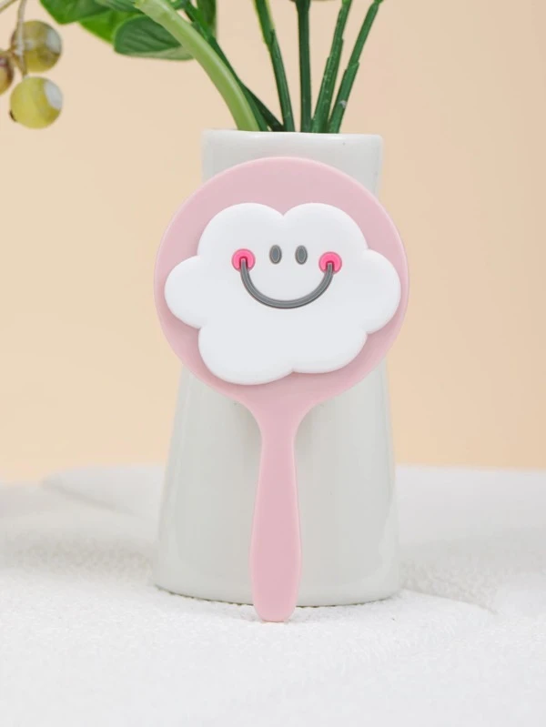 กระจกแต่งหน้า การ์ตูน ตกแต่ง เมฆ ถือได้ 1 ชิ้น k-24