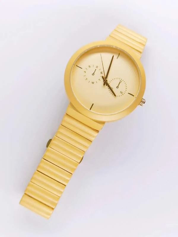 ผู้ชาย นาฬิกา หมุนควอตซ์ คู่ 1 ชิ้น  น-77