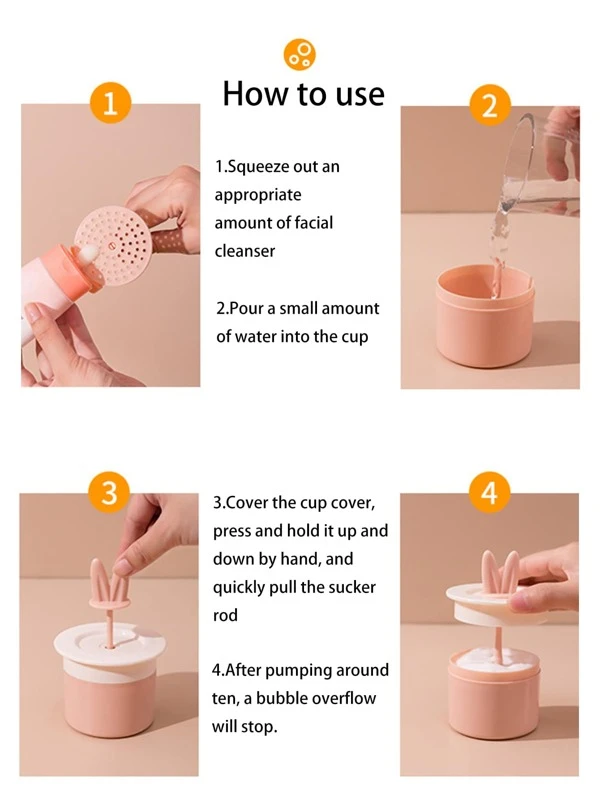 1 ชิ้น โฟมล้างหน้า โฟม d-23