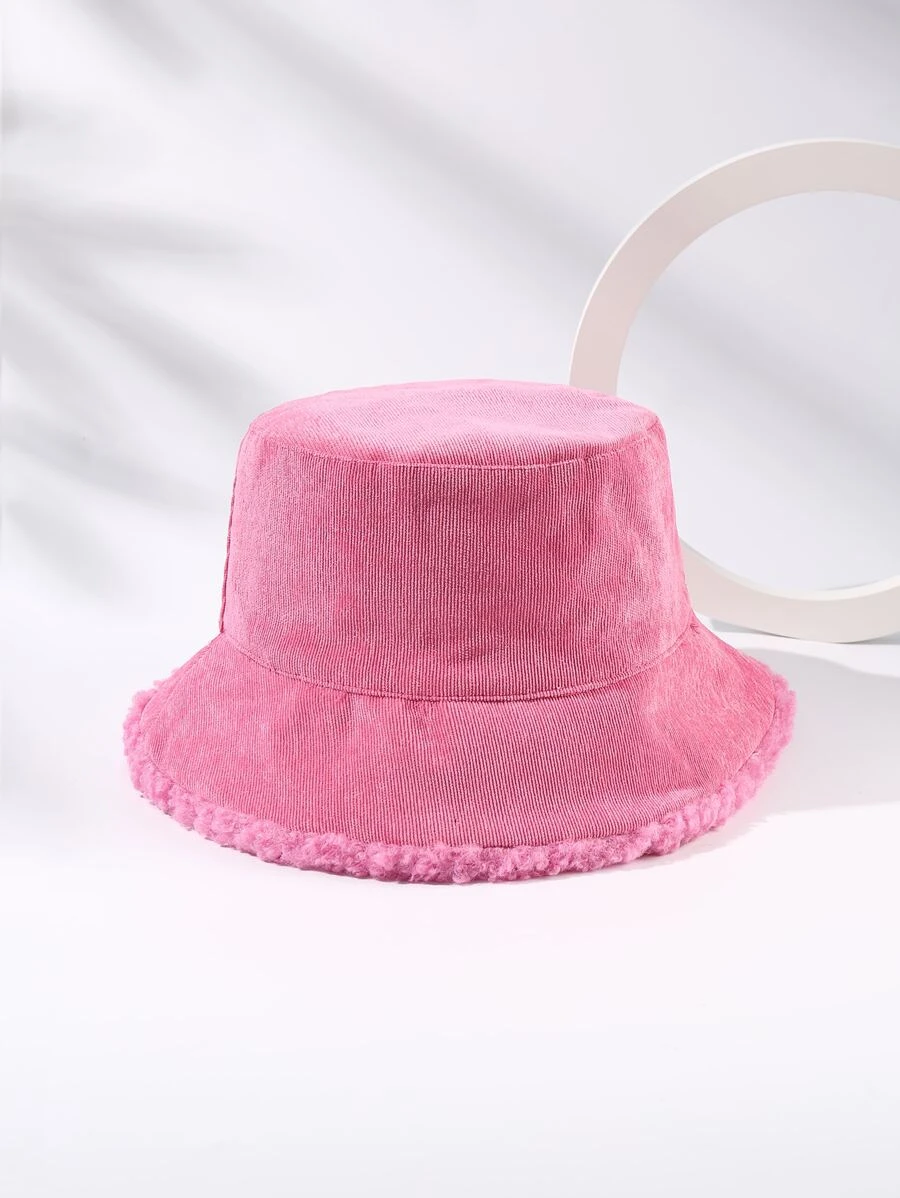 หมวกบักเก็ต สีพื้น j-14