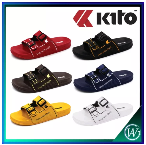 SAN24-Kito AH123⭐ของแท้ 100% ใหม่ล่าสุด มีเก็บเงินปลายทาง รองเท้าแตะ รองเท้ากีโต้ size36-43 รองเท้าแตะแบบสวม