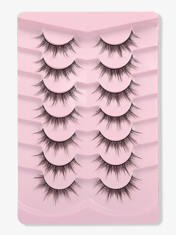 ขนตาปลอม 7 คู่ h-6