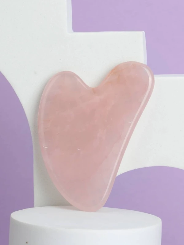 กระดานนวด สุ่ม ดอกกุหลาบ หิน ใบหน้า 1 ชิ้น d-26