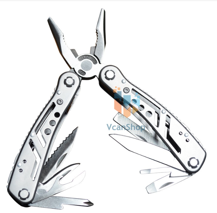 M-87 Jeep คีมอเนกประสงค์ อุปกรณ์เดินป่า เครื่องมือสารพัดช่าง multi tool ฟังก์ชั่น มีด อุปกรณ์เอนกประสงค์ Multi-tools