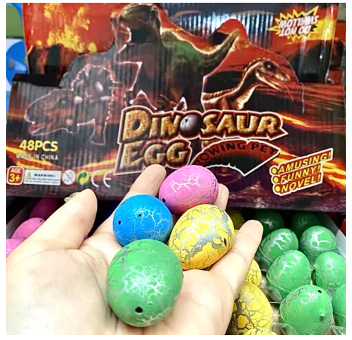 TOY71-ของเล่นฟักไข่ไดโนเสาร์ ขนาดเล็ก แบบสร้างสรรค์ สําหรับเด็ก
