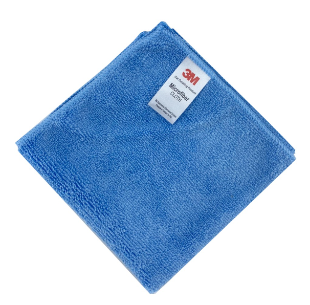 AC96-3M (3 ผืน) MICROFIBER CLOTH 30x30cm ผ้าไมโครไฟเบอร์สีฟ้า