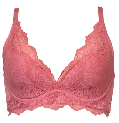 BRA09 Triumph เสื้อชั้นใน ไม่มีโครง เต็มคัพทรง รุ่น Fit Smart P 01 AX รหัส 10205560 สีชมพู 6402