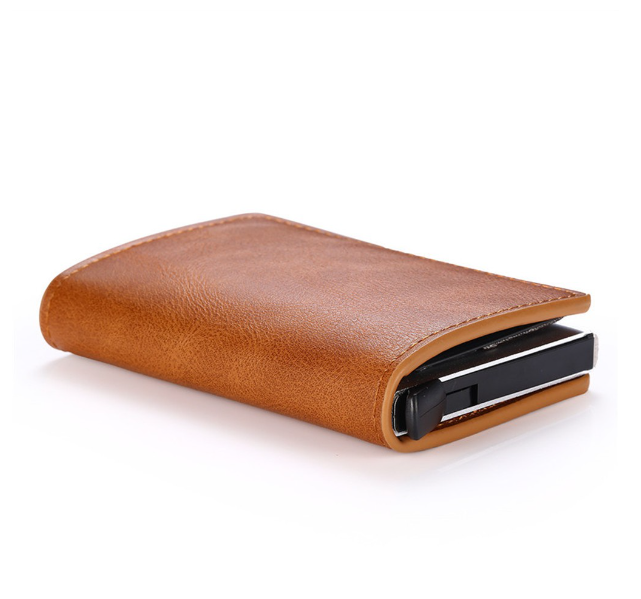 HU21-HUMERPAUL กระเป๋าใส่บัตร แบบหนัง PU