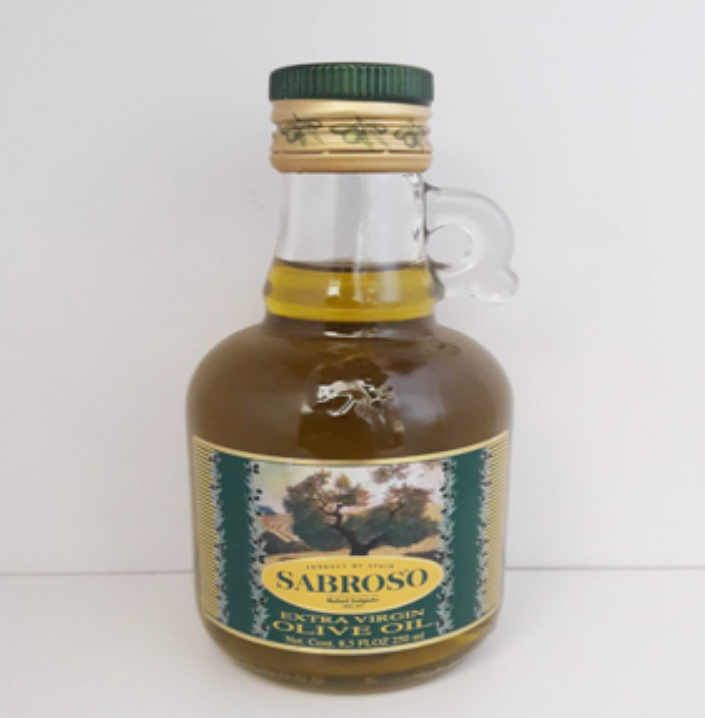 FF87-ซาโบรโซ เอ็กซ์ตร้าเวอร์จิน SABROSO Extra Virgin Olive oil(250ml)